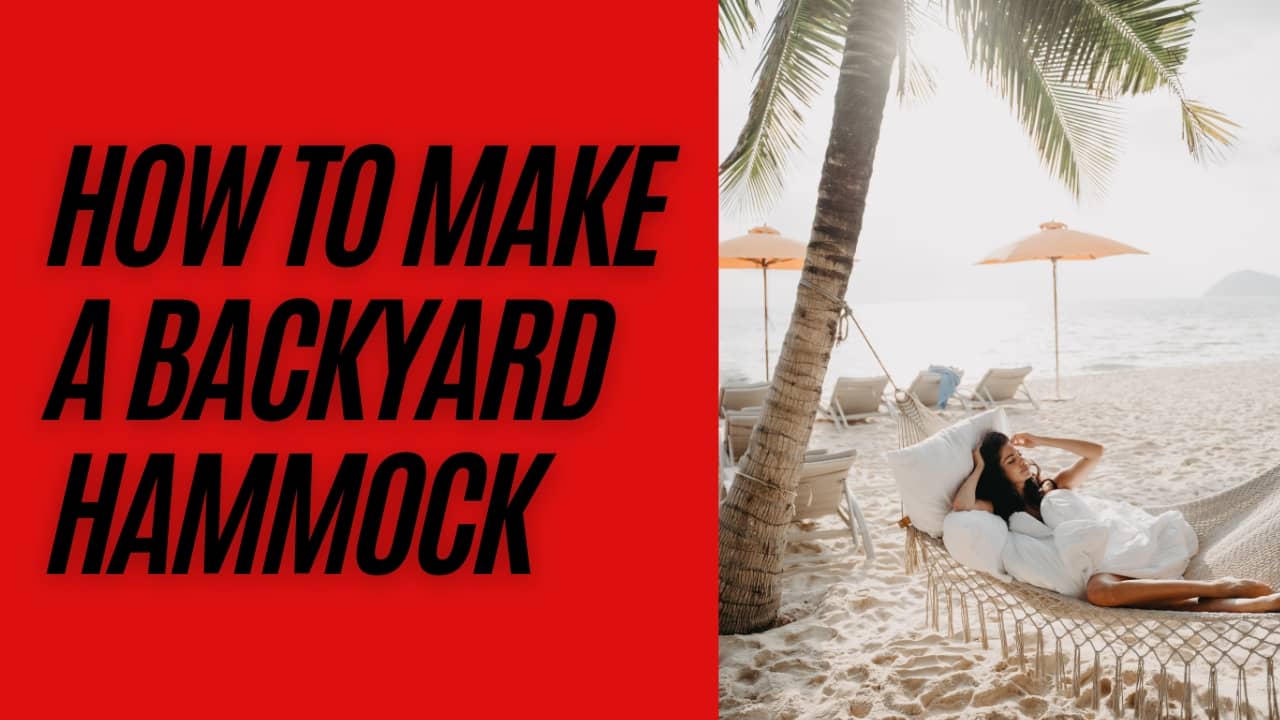 How to Make a Backyard Hammock