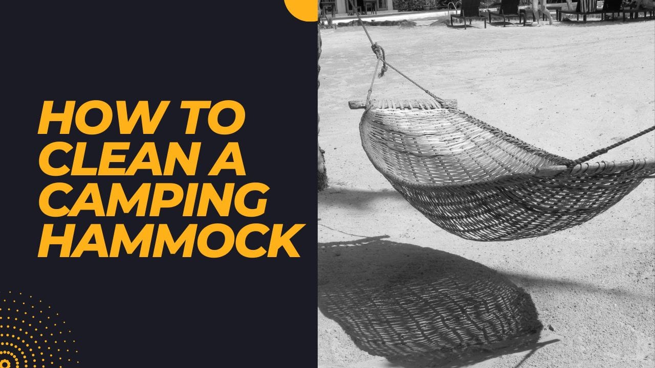 How to Clean a Camping Hammock