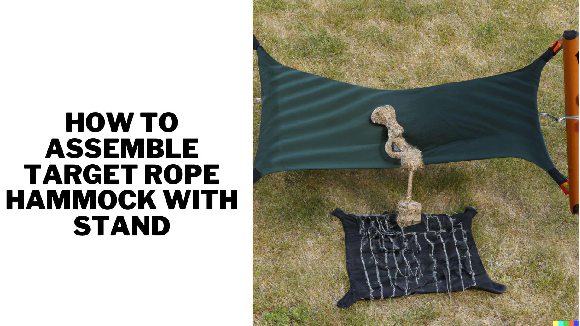 How to Assemble Target Rope Hammock With Stand Hammockin